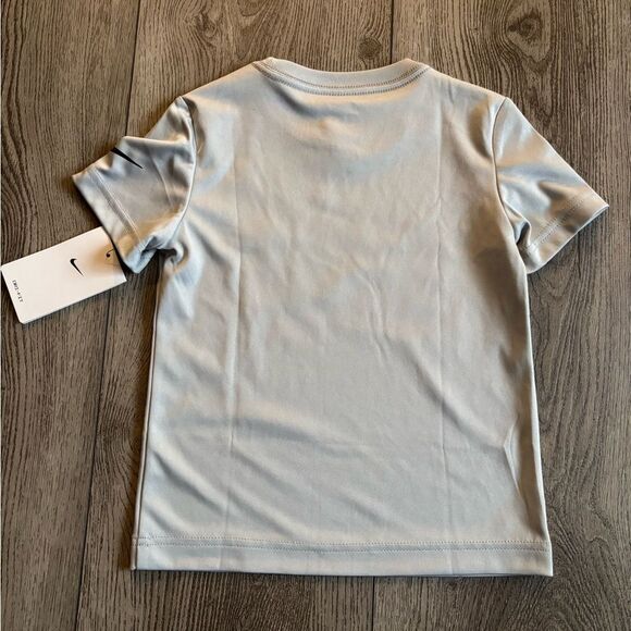 Nike Kids Gray Dri-FIT graphic T-Shirt - Picture 2 of 3